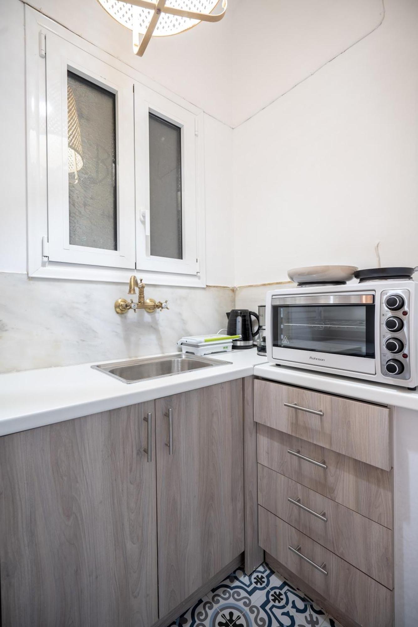 Апартаменты Panormou Metro Station 1 Bedroom 2 Persons Flat